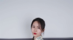 aapary摄影 No.124 嘉敏穿上旗袍展示37码修长美脚