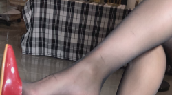 定制 b站香菜秀黑丝 挑鞋4 4k